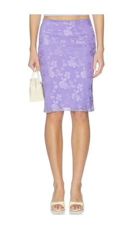 Tiger Mist Tiger Mist Orly Midi Skirt