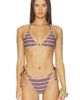 Tiger Mist Tiger Mist Reversible Finlea Bikini Top - 1