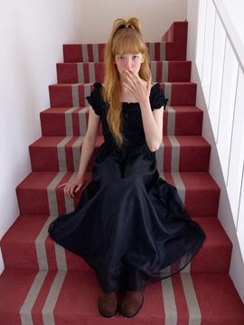 Tilda Ma Tilda Sugar Punk Maxi Dress [Black]