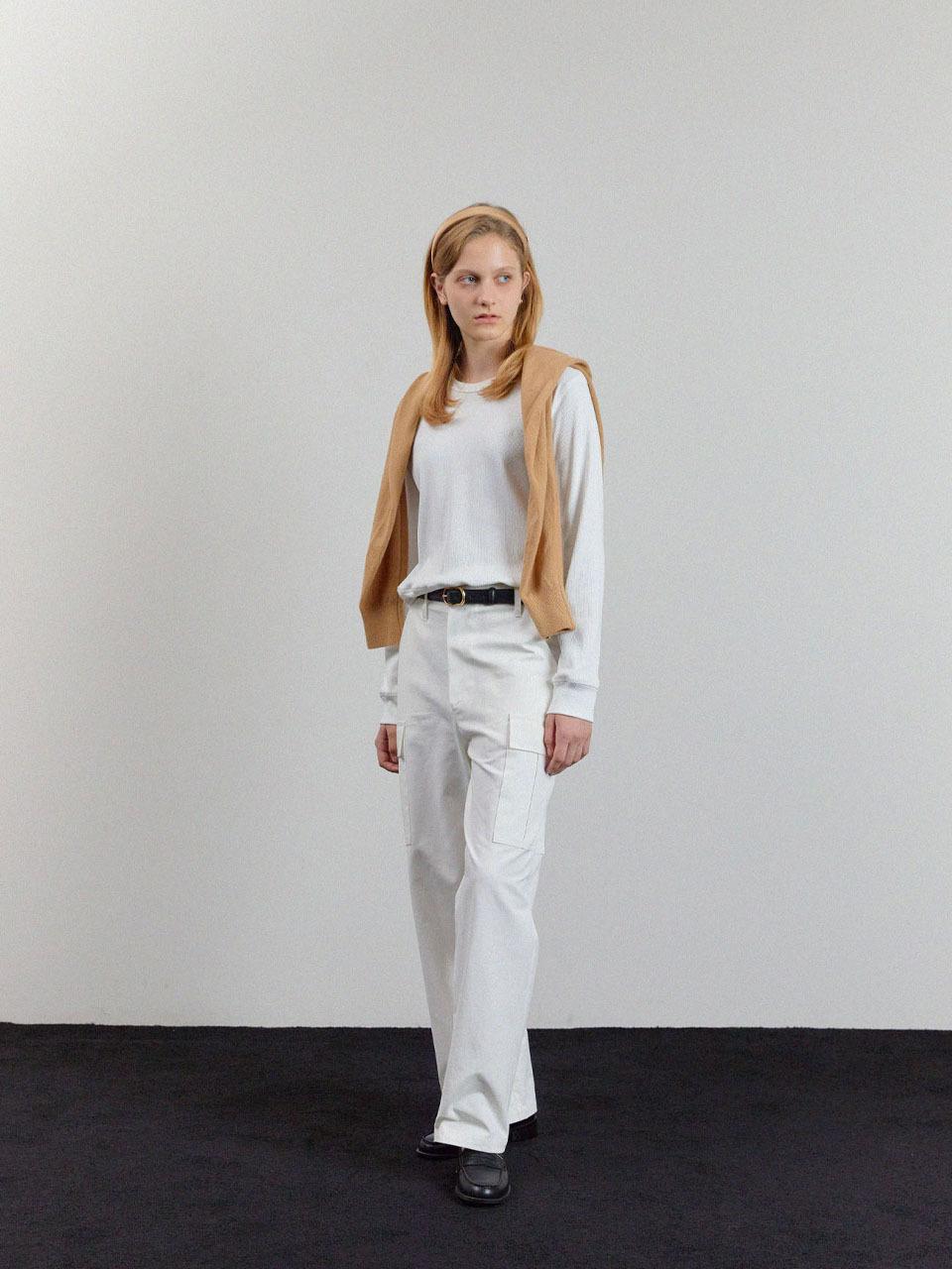 Tillber Carry Cargo Pants - White