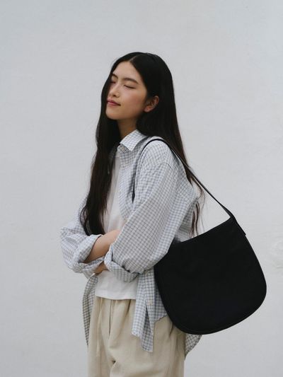 Tillber Classic Hobo Bag_Black