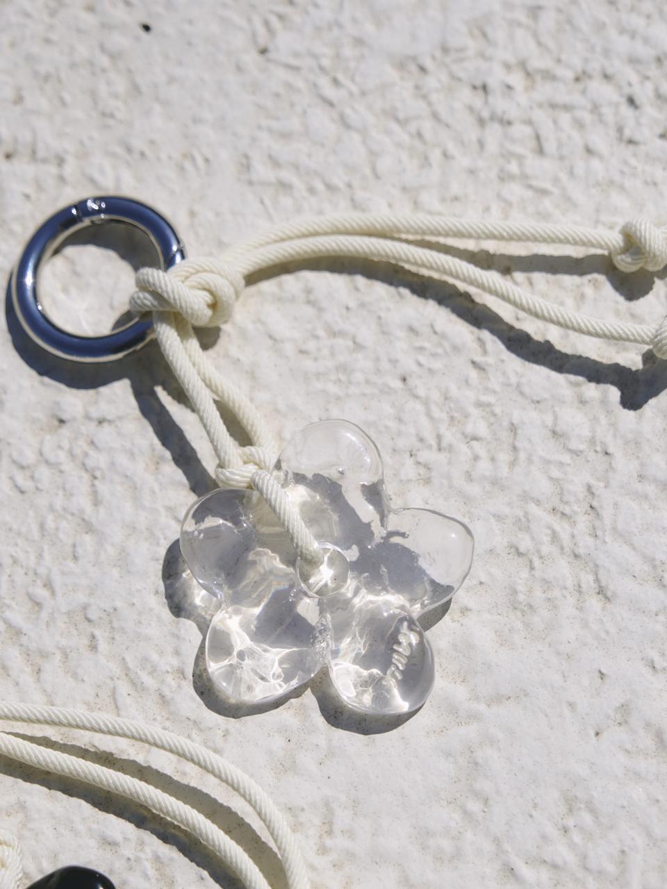 Tillber Daisy Key Ring_Beige