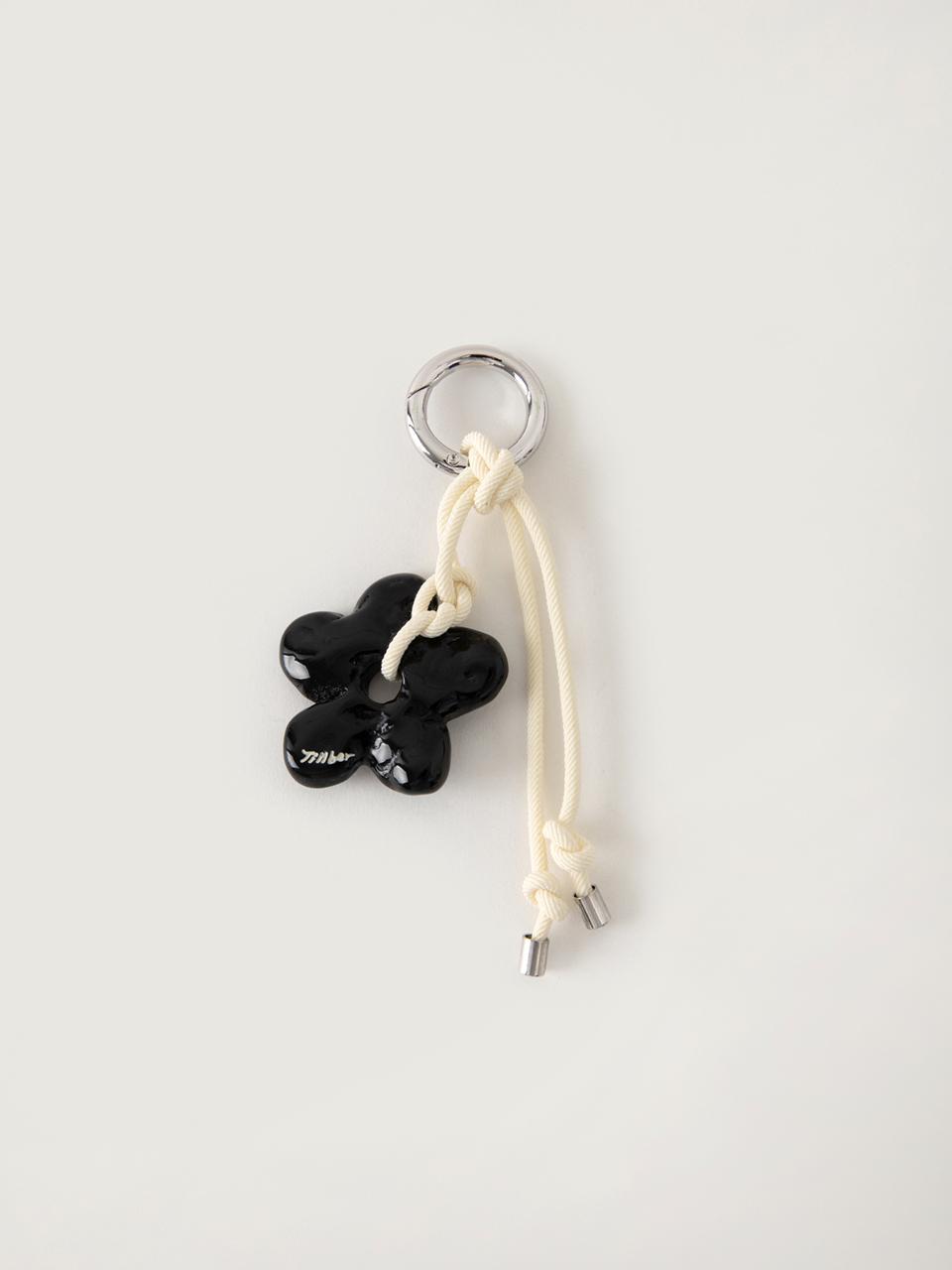 Tillber Daisy Key Ring_Black