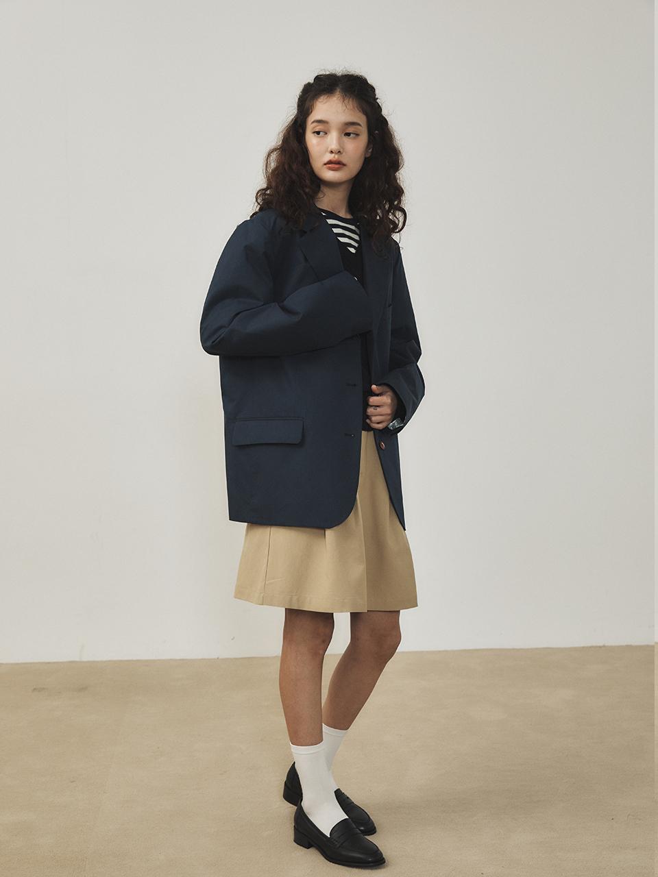 Tillber Easy Cotton Jacket Navy