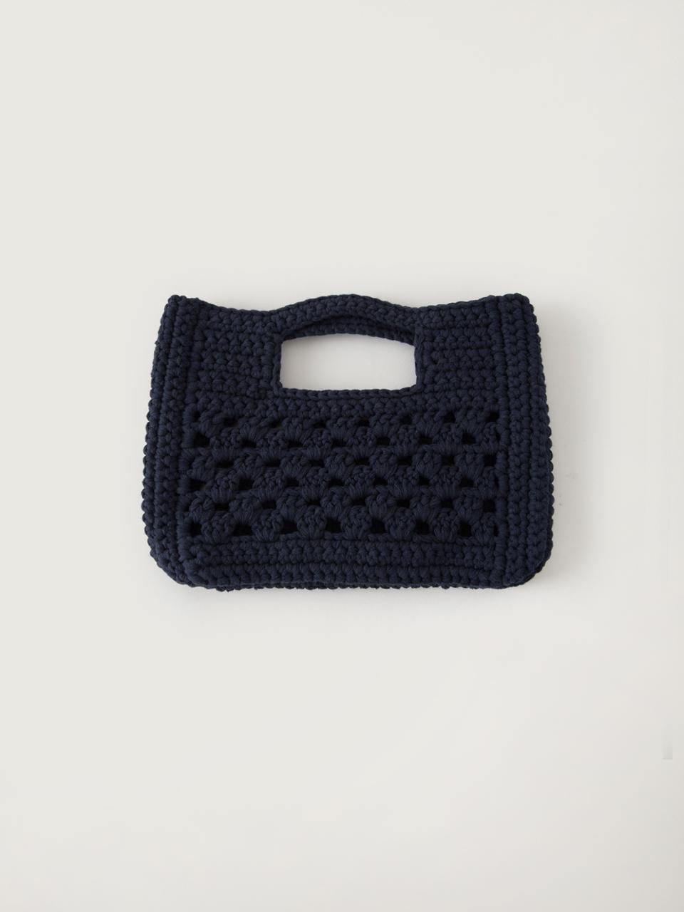 Tillber Handmade Knitting Bag_Navy