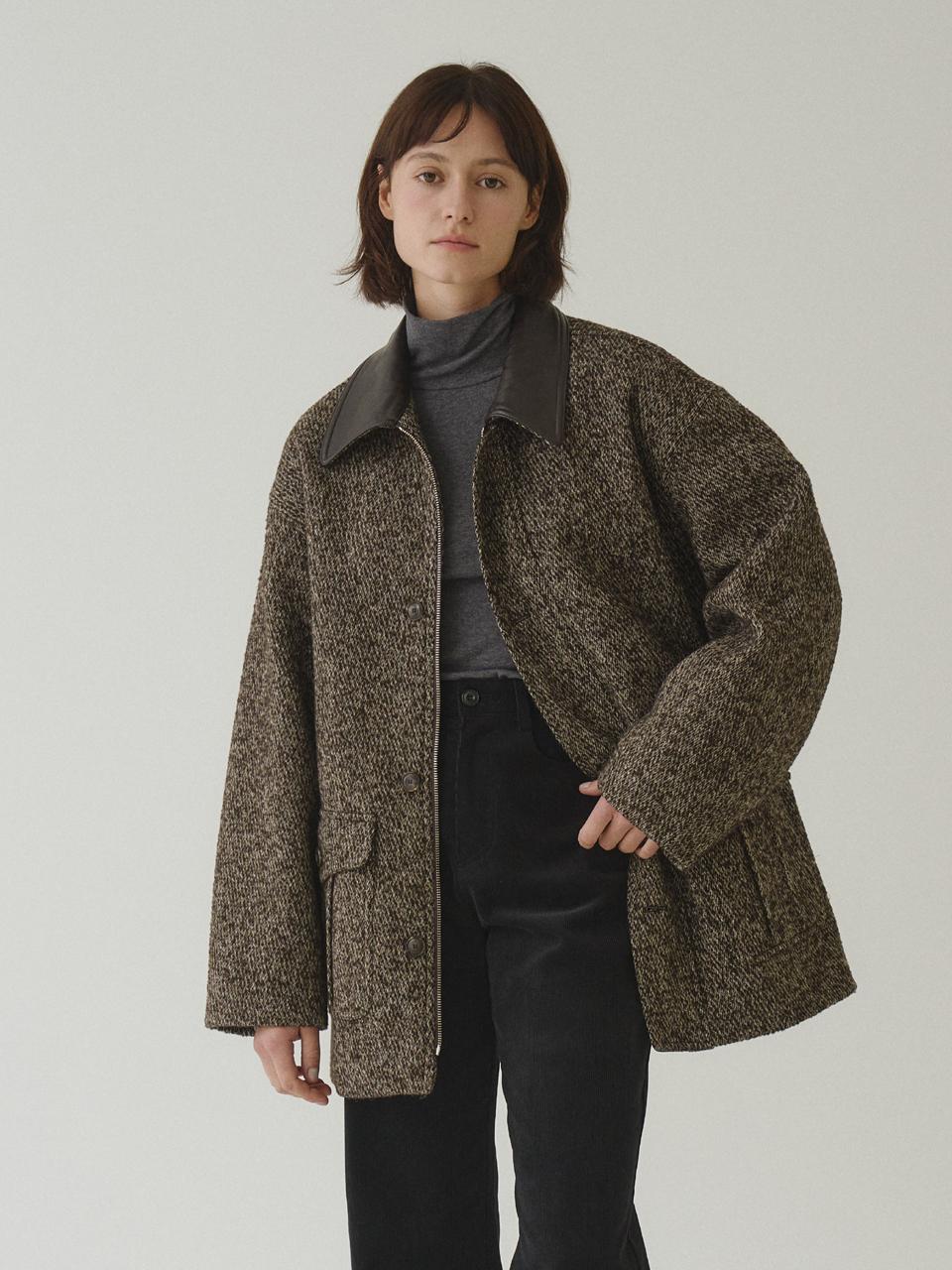 Tillber Hanover Wool Coat_Brown