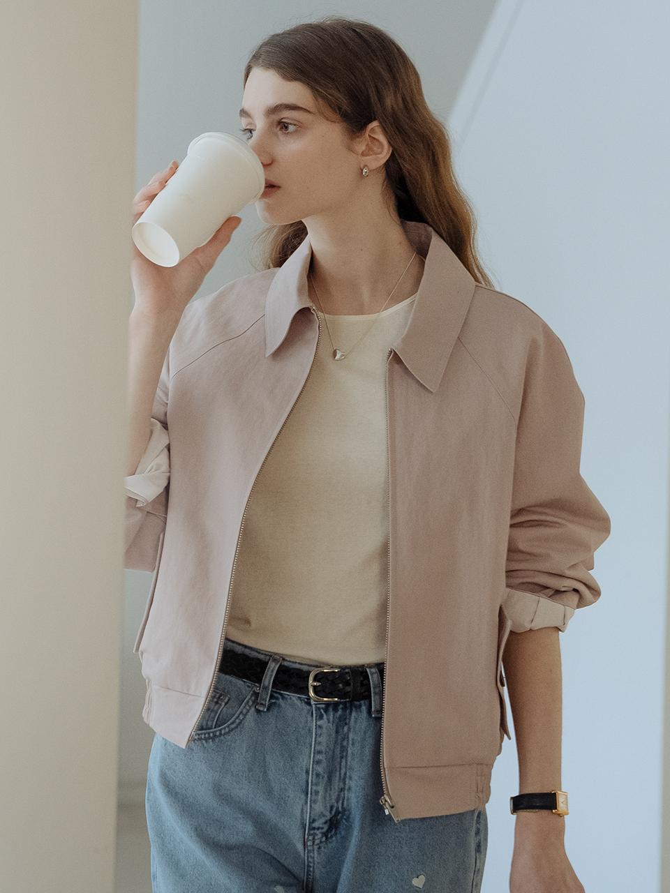 TILLIDIE Jeddy Bomber Jacket_Pink