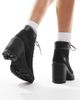 Timberland Timberland allington heights 6 inch heeled boots in black nubuck leather - 3