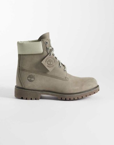 Timberland Timberland Premium 6 inch lace up waterproof boots in gray