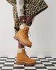 Timberland Timberland Stone Street 6 inch elevated lined boots in wheat nubuck-Neutral - 1