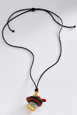 Timeless Pearly Corded Pendant Necklace