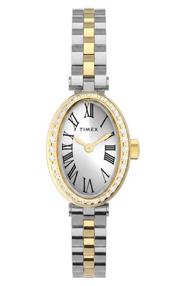 Timex® Timex® Cavatina Crystal Bezel Bracelet Watch