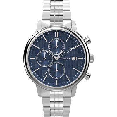 Timex® Timex® Chicago Chronograph Bracelet Watch, 45mm