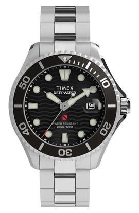 Timex® Timex® Deepwater Meridian 200 Bracelet Watch, 44mm