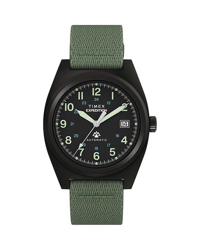 Timex Timex Expedition Capstone Automatic Fabric Strap Watch, 39mm