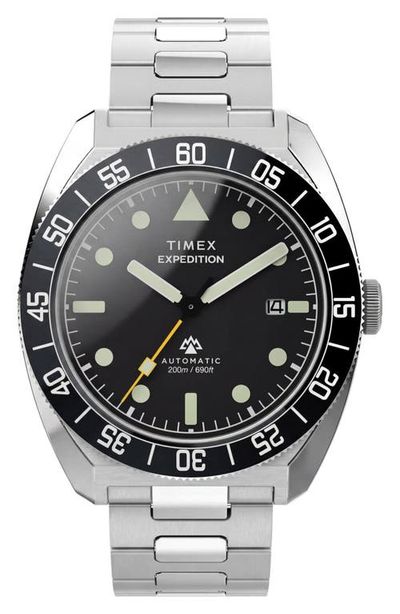 Timex® Timex® Expedition Pioneer Automatic Bracelet Watch, 41mm