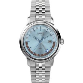 Timex® Timex® Marlin GMT Stainless Steel Bracelet Watch