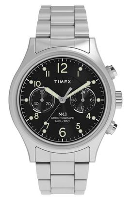 Timex® Timex® MK1 Chronograph Bracelet Watch, 40mm