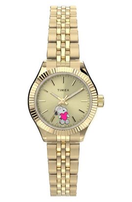 Timex® Timex® Peanuts Legacy Mini Heart Hug Bracelet Watch