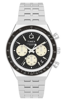 Timex® Timex® Q Chronograph Bracelet Watch, 40mm