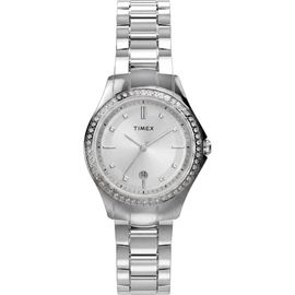 Timex® Timex® Trend Crystal Bezel Bracelet Watch, 30mm