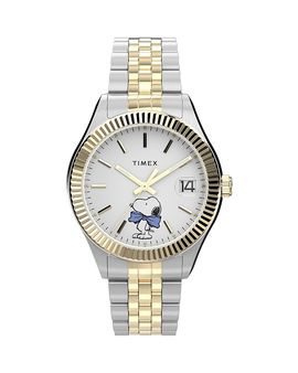 Timex Timex x Peanuts Legacy Bowtie Stainless Steel Bracelet Watch, 34mm