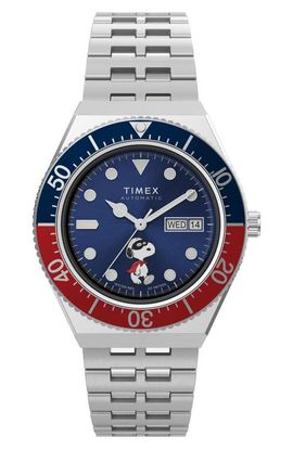 Timex® Timex® x Peanuts M79 Masked Marvel Automatic Bracelet Watch, 40mm