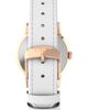 Timex® Timex® x Peanuts Marlin® Snoopy Floral Leather Strap Watch, 34mm - 2