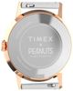 Timex® Timex® x Peanuts Marlin® Snoopy Floral Leather Strap Watch, 34mm - 4