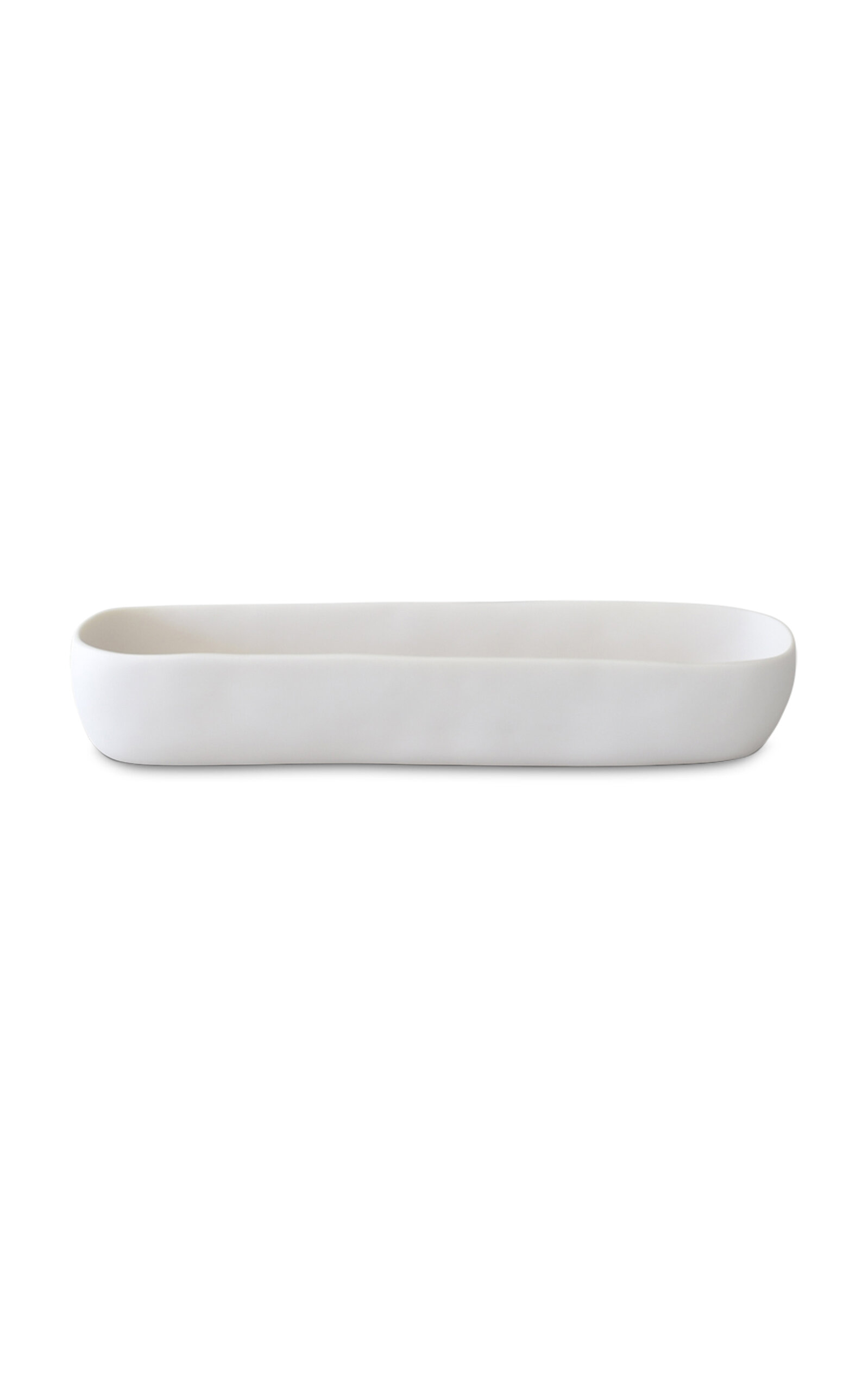 Tina Frey Designs Tina Frey Designs Cuadrado Short Resin Centerpiece Bowl White