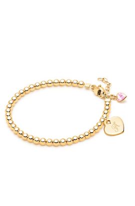 Tiny Blessings Tiny Blessings 14K Gold 3mm Beads & Engraved