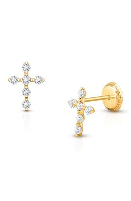 Tiny Blessings Tiny Blessings 14K Gold Light of Heaven Stud Earrings