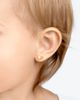 Tiny Blessings Tiny Blessings 14K Gold Little Butterfly Stud Screw Back Earrings - 2