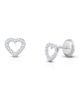 Tiny Blessings Tiny Blessings 14K Gold Love of Mine Stud Screw Back Earrings - 1