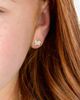 Tiny Blessings Tiny Blessings 14K Gold Lovely Butterfly Stud Screw Back Earrings - 2