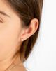 Tiny Blessings Tiny Blessings 14K Gold Modern Heart Stud Screw Back Earrings - 2