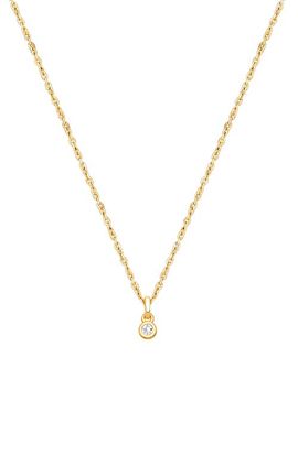Tiny Blessings Tiny Blessings 14K Gold My 1st Diamond Necklace