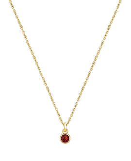Tiny Blessings Tiny Blessings Girls' 14K Gold Birthstone Necklace
