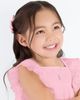 Tiny Blessings Tiny Blessings Girls' Sterling Silver Timeless Pave Pink Huggie Hoop Earrings - 3