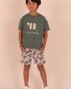 TINY TRIBE TINY TRIBE Kids' Dino Park Stretch Cotton Shorts - 2