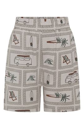 TINY TRIBE TINY TRIBE Kids' Surfing Life Print Shorts