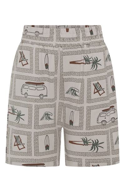 TINY TRIBE TINY TRIBE Kids' Surfing Life Print Shorts