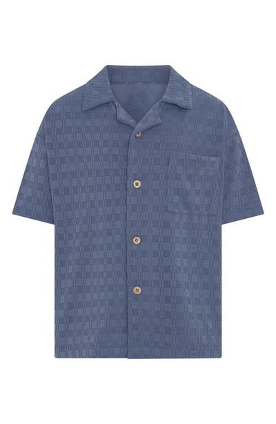 TINY TRIBE TINY TRIBE Kids' Textured Button-Up Shirt