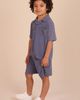 TINY TRIBE TINY TRIBE Kids' Textured Drawstring Shorts - 2