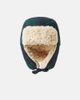 Tinycottons Tinycottons Checked teddy-trimmed aviator hat - 1