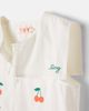 Tinycottons Tinycottons Cherries cotton twill dress - 3
