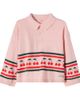 Tinycottons Tinycottons Cherries embroidered cotton sweater - 1
