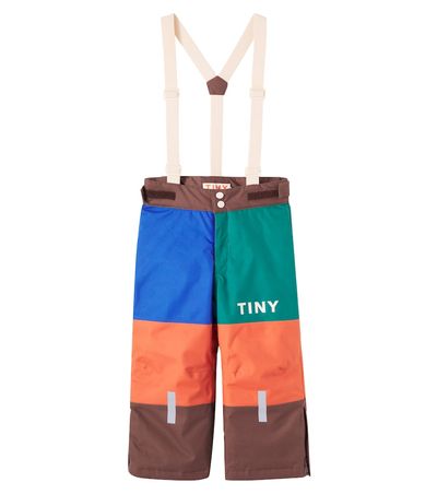 Tinycottons Tinycottons Colorblock ski salopettes