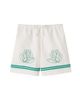 Tinycottons Tinycottons Daisies linen shorts - 1
