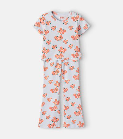 Tinycottons Tinycottons Floral cotton top and pants set